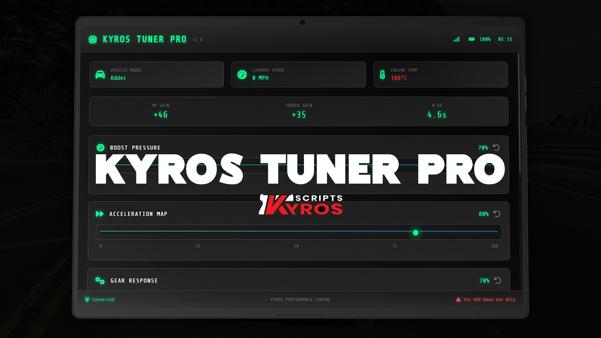 Tuner Chip Tablet